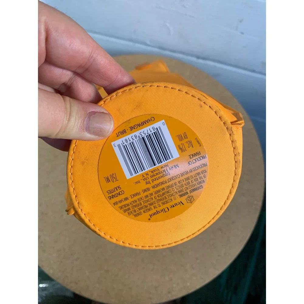 Veuve Clicquot Orange Ice Jacket Champagne Bottle Carrier Bag 750ml‎